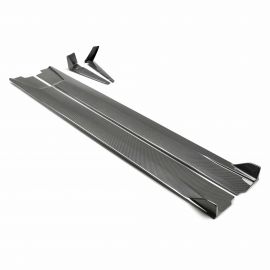 Seibon 17-19 Infiniti Q60 TB-Style Carbon Fiber Side Skirts buy in USA