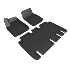 3D MAXpider 22-23 Tesla Model X Full Set Floormats - Black buy in USA