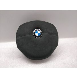 BMW E36 Z3 E39 E38 STEERING WHEEL AIRBAG DRIVER BLACK ALCANTARA buy in USA