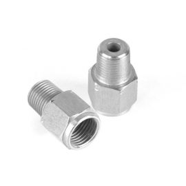 Haltech M10 x 1.0 to 1/8 BSPT Adaptor - Stainless Steel buy in USA