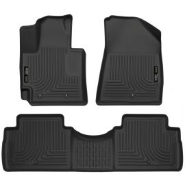 Husky Liners 2016 Kia Soul Weatherbeater Black Front & 2nd Seat Floor Liners (Footwell Coverage) buy in USA