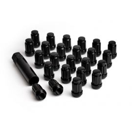 ICON Alloys Lug Nut Kit Black - 12x1.5 - 24 Lug Nuts w/ Key buy in USA