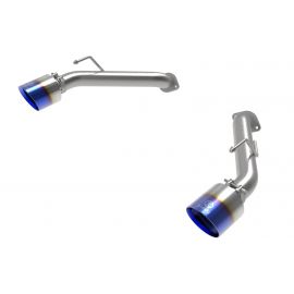 aFe 2023 Nissan Z V6-3.0L (tt) Takeda Stainless Steel Axle-Back Exhaust System w/ Blue Flame Tip buy in USA