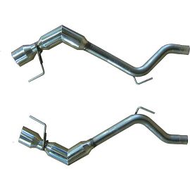 Solo Performance Axle-Back Exhaust with Polished Tips Ford Mustang Ecoboost Fastback 2015-2022 buy in USA