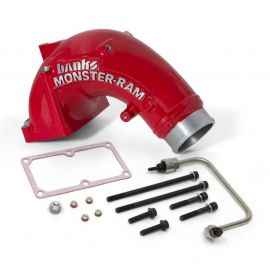 Banks Power 07.5-17 Ram 2500/3500 6.7L Diesel Monster-Ram Intake System w/ Fuel Line 3.5in Red buy in USA