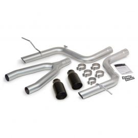 Banks Power 14 Jeep Grand Cherokee 3.0L Diesel Monster Exhaust Sys - SS Single Exhaust w/ Black Tip buy in USA