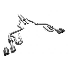 Solo Performance Mach-XJ Catback Exhaust System (Black Tips) Ford Mustang V6 2015-2022 buy in USA