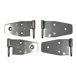 Kentrol 03-06 Jeep Wrangler TJ Door Hinge Set of 4 Pieces Polished buy in USA