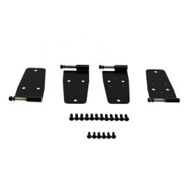 Kentrol 76-93 Jeep CJ/Wrangler YJ Hardtop Door Hinge Set 4 Pieces - Powdercoat Black buy in USA