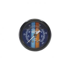 DeatschWerks 0-100 PSI 1/8in NPT Mechanical Fuel Pressure Gauge 1.5in Diam. Black Housing Blue Face buy in USA