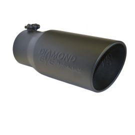 Diamond Eye TIP 5in-6inX12in BOLT-ON ROLLED ANGLE 15 ANGLE CUT DIAMOND EYE BLACK POWDERCOAT buy in USA