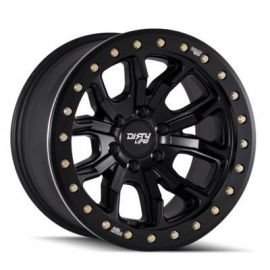 Dirty Life 9303 DT-1 17x9 / 5x127 BP / -12mm Offset / 78.1mm Hub Matte Black Wheel - Beadlock buy in USA