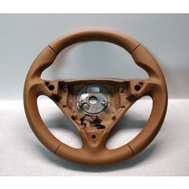 PORSCHE CAYENNE S STEERING WHEEL HEATED HAVANNA LEATHER 955 957 buy in USA