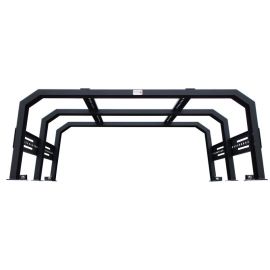 Fishbone Offroad 20+ Jeep Gladiator Bed Rack Full Tackle Rack - Black Powdercoat buy in USA