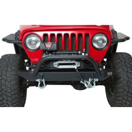 Fishbone Offroad 97-06 Jeep Wrangler TJ Rubicon Front Bumper W/Winch Guard - Blk Textured Powdercoat buy in USA