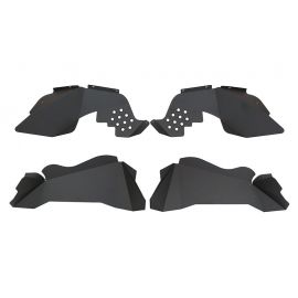 Fishbone Offroad 07-18 Jeep JK Wrangler Front/Rear Inner Fenders -Aluminum - Blk Pwdrcoat (Set Of 4) buy in USA