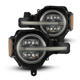 AlphaRex 21-23 Ford Bronco NOVA LED Proj Headlights Alpha-Black w/Activ Light/Seq Signal/DRL buy in USA