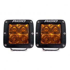 Rigid Industries D-Series Spot w/ Amber PRO Lens (Pair) buy in USA