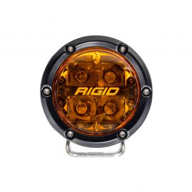 Rigid Industries 360-Series 4in Fog w/ Amber PRO Lens - White (Pair) buy in USA