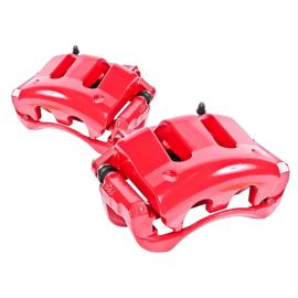 Power Stop 06-10 Jeep Commander Rear Red Calipers w/o Brackets - Pair buy in USA