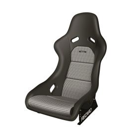 Recaro Classic Pole Position ABE Seat - Black Leather/Pepita Fabric buy in USA