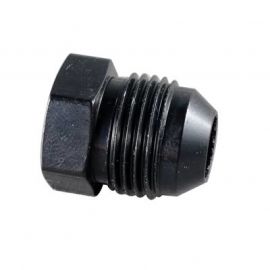 Fragola -10AN Aluminum Flare Plug - Black buy in USA