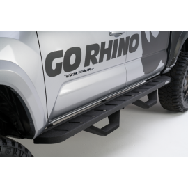 Go Rhino 14-19 Chevy 1500 LD (Classic) RB10 Complete Kit w/RB10 + Brkts + 2 RB10 Drop Steps buy in USA