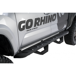 Go Rhino 19-20 Ram 1500 RB10 Complete Kit w/RB10 + Brkts + 2 RB10 Drop Steps buy in USA