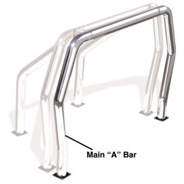 Go Rhino RHINO Bed Bar - Front Main A bar - Chrome buy in USA