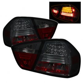 Spyder BMW E90 3-Series 06-08 4Dr LED Tail Lights Smoke ALT-YD-BE9006-LED-SM buy in USA