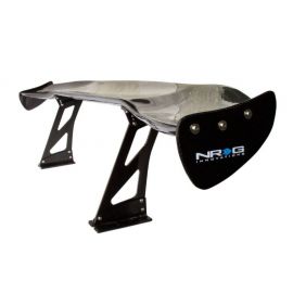 NRG Carbon Fiber Spoiler - Universal (69in.) w/NRG Logo