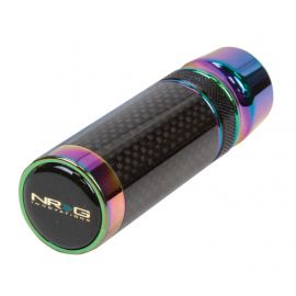 NRG Slimboy Adjustable Shift Knob (M10X1.25) Nissan / Mazda / Toyota - Carbon Fiber / Neochrome