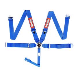 RaceQuip Blue SFI CAMLOCK 5pt PD Lap Seat Belt