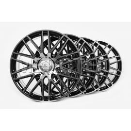 AMG forged wheel in 10-spoke design, 53.3 cm (21-inch), S-Class, 285/35 R21/, tantalum gray, A22340124007Y75