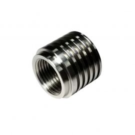 Stainless Bros M18x1.5 O2 Sensor Bung with Built in Heat Sink