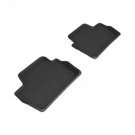 3D MAXpider 22-23 BMW 2 Series Coupe KAGU 2nd Row Floor Mats - Black buy in USA