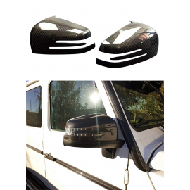 Carbon Fiber Side Mirror Covers for Mercedes-Benz G-class G500 G55 G63 G65 W463 buy in USA