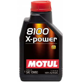 Motul 1L Synthetic Engine Oil 8100 10W60 X-Power - ACEA A3/B4 buy in USA