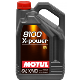 Motul 5L Synthetic Engine Oil 8100 10W60 X-Power buy in USA