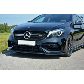 Maxton Design Front Splitter V.1 Mercedes A45 W176 AMG Facelift Front Lip buy in USA