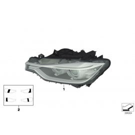 Genuine Head Light Lamp Right O/S Drivers Side buy in USA