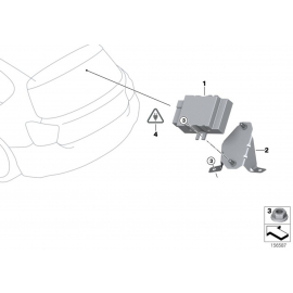 Genuine Fuel Pump Control Unit Socket Housing 61 13 6 901 662 buy in USA