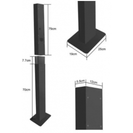 Standing pole for Besen wallbox buy in USA