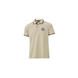 Mens polo shirt, cognac / blue, B66041742 buy in USA