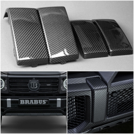 Carbon front and rear fangs for Mercedes-Benz G-class W464 buy in USA