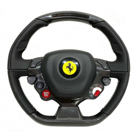 Ferrari 488 PISTA / SPIDER Carbon Steering Wheel With Led OEM buy in USA