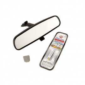 Omix Rear View Mirror Kit- 76-12 CJs Cherokee & Wrangler