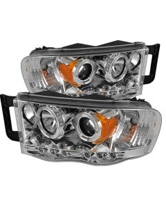 Spyder Dodge Ram 1500 02-05/Ram 2500 03-05 Projector Headlights LED Halo LED Chrm PRO-YD-DR02-HL-C buy in USA