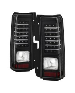 Xtune Hummer H3 06-09 ( Non H3T ) LED Tail Lights Black ALT-ON-HH306-LED-BK buy in USA