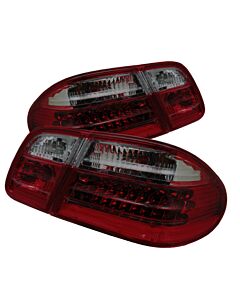 Xtune Mercedes Benz W210 E-Class 96-02 LED Tail Lights Red Smoke ALT-CL-MBW210-LED-RSM buy in USA